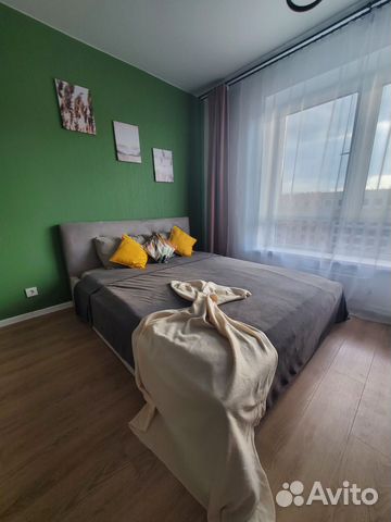 

Квартира-студия, 28 м², 2 кровати