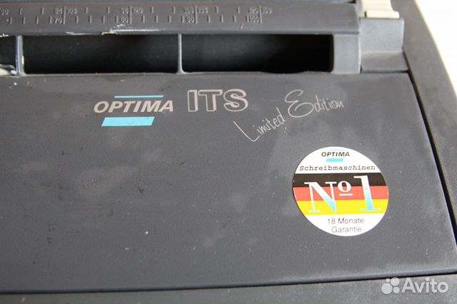 Печатная машинка optima ITS электронная Печатная машинка optima ITS электронная