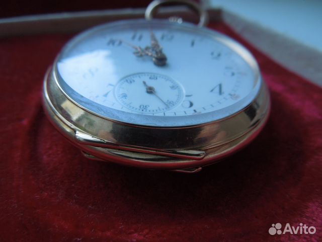 Золотые карманные часы 19 век