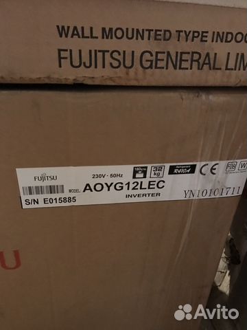Кондиционер fujitsu general aoyg12 LEC