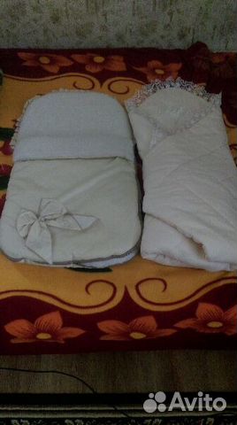 Меховой конверт и конверт- одеяло