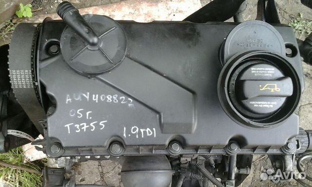Двигатель Фольксваген Шаран 2005 AUY1.9 CDI турбо