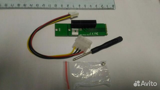 Переходник m2 to PCI-e для майнинга