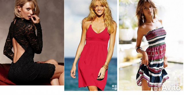 Купальники, туники, платья, белье Victorias Secret