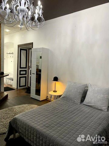 

Квартира-студия, 46 м², 3 кровати