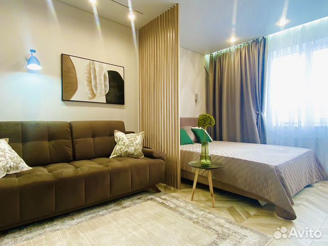 

Квартира-студия, 27 м², 2 кровати