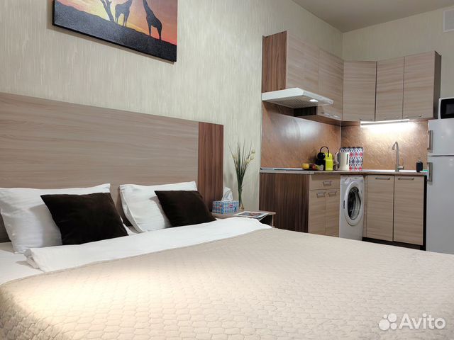 

Квартира-студия, 25 м², 3 кровати