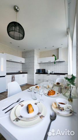 

1-к. квартира, 55 м², 2 кровати
