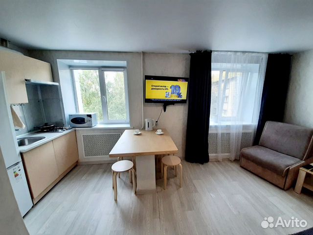 

Квартира-студия, 23 м², 2 кровати