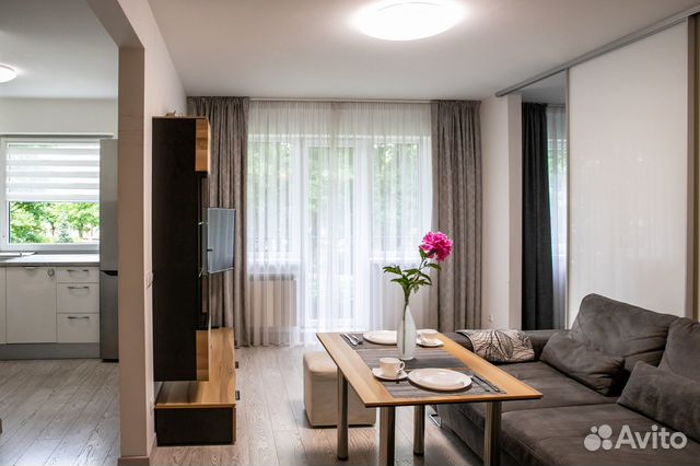

1-к. квартира, 45 м², 2 кровати