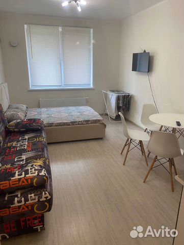 

Квартира-студия, 45 м², 1 кровать