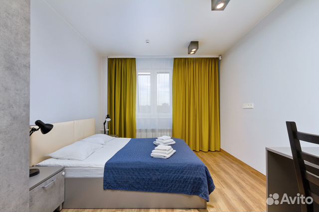 

2-к. квартира в апарт-отеле, 47 м², 2 кровати