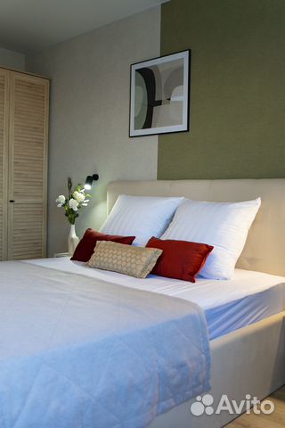 

1-к. квартира, 38 м², 2 кровати