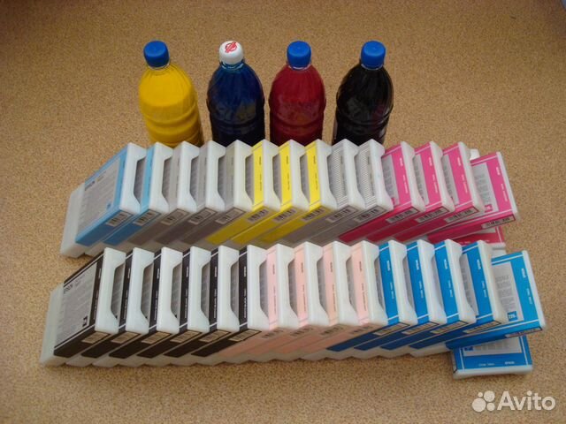 Чернила пигментые оригинальные для Epson