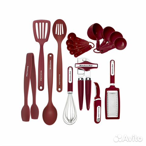 KitchenAid набор кухонных аксессуаров 17 предметов KitchenAid набор кухонных аксессуаров 17 предметов