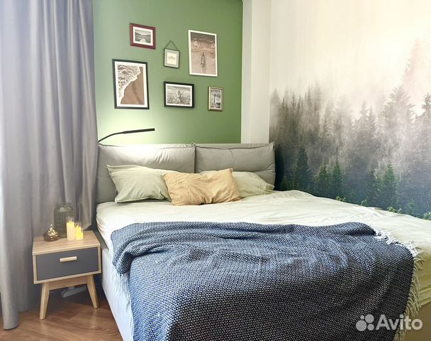 

1-к. квартира, 40 м², 2 кровати