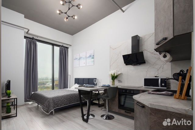 

Квартира-студия, 27,4 м², 1 кровать