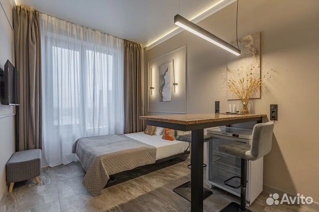 

Квартира-студия, 25 м², 1 кровать