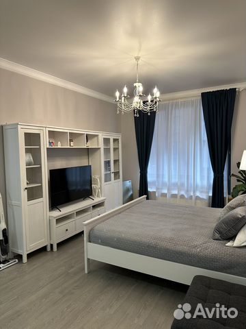 

1-к. квартира, 50 м², 2 кровати