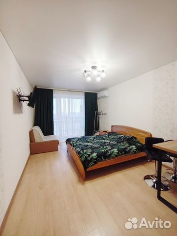 

Квартира-студия, 30 м², 2 кровати