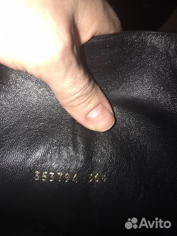 Сапоги кожаные Gucci