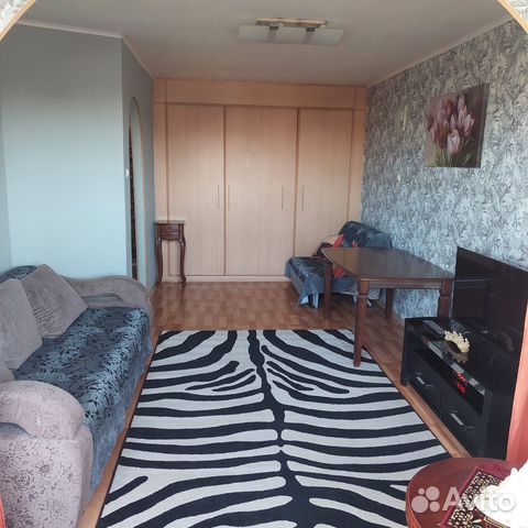 

1-к. квартира, 43 м², 3 кровати