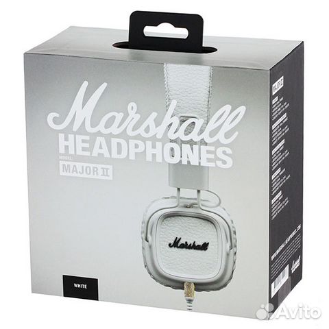 Наушники Marshall Major II White новые Наушники Marshall Major II White новые