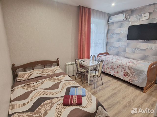 

Квартира-студия, 27 м², 3 кровати