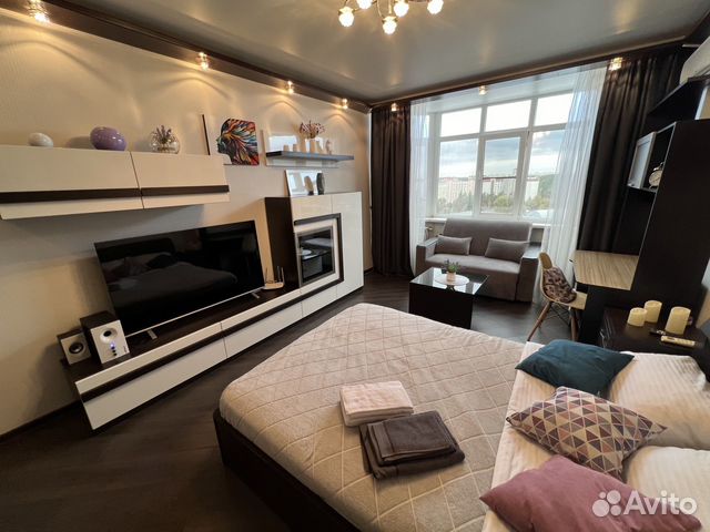 

1-к. квартира, 38,5 м², 2 кровати