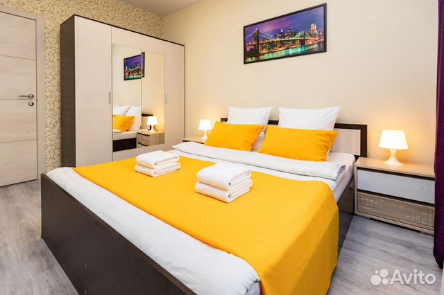 

2-к. квартира, 61 м², 3 кровати