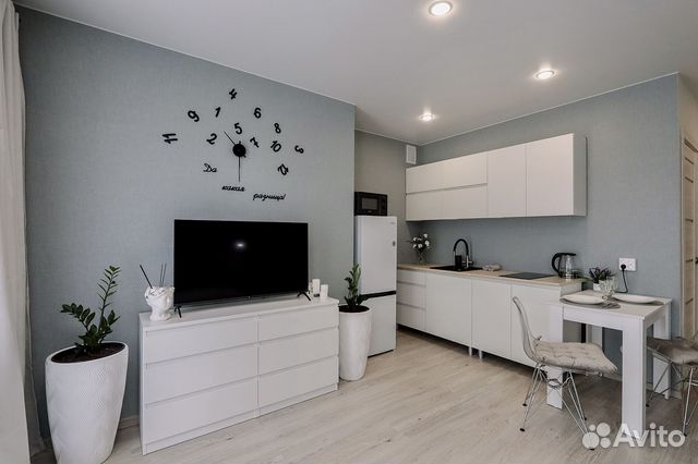 

Квартира-студия, 35 м², 3 кровати