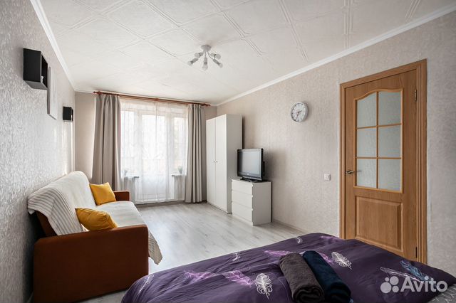 

1-к. квартира, 35 м², 2 кровати