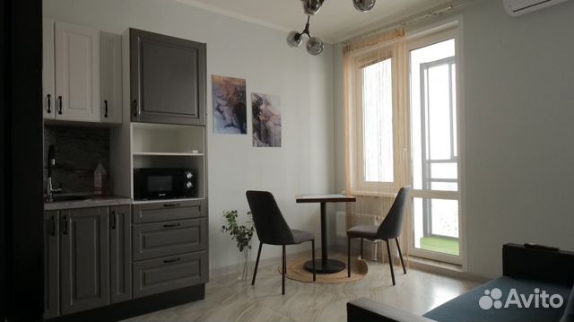 

Квартира-студия, 33 м², 2 кровати