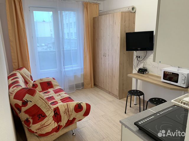 

Квартира-студия, 30 м², 1 кровать