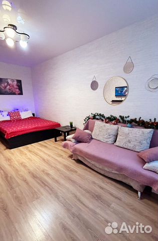 

1-к. квартира, 45 м², 3 кровати