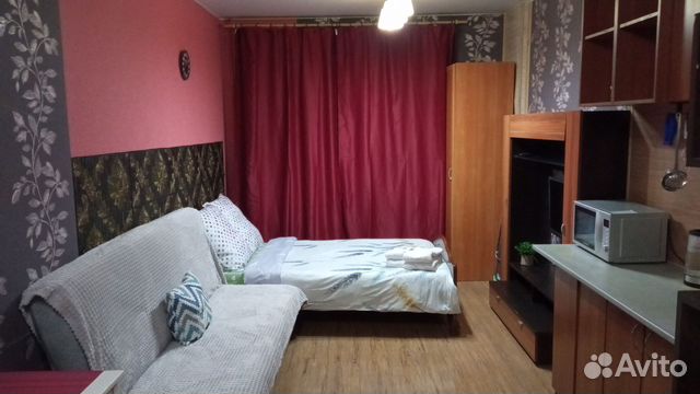 

Квартира-студия, 20 м², 2 кровати