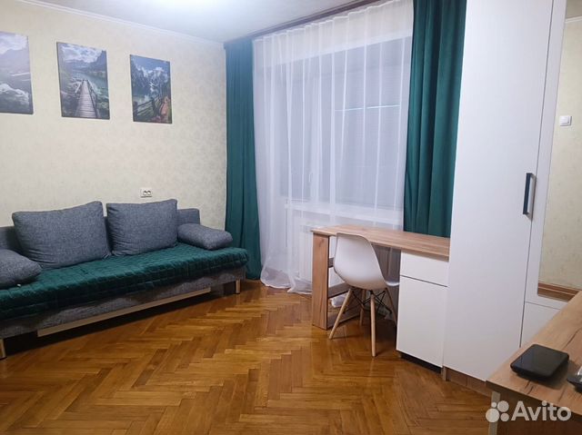 

1-к. квартира, 33 м², 3 кровати
