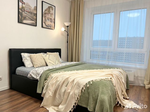

Квартира-студия, 28 м², 2 кровати