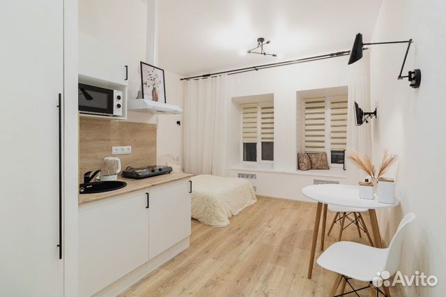 

Квартира-студия, 18 м², 1 кровать
