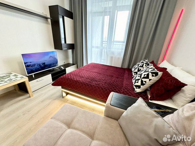 

Квартира-студия, 32,6 м², 2 кровати