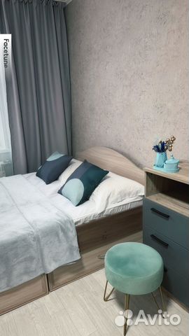 

1-к. квартира, 30 м², 2 кровати