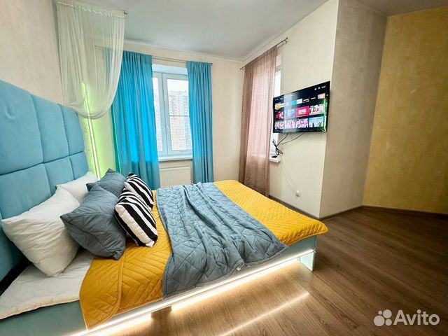 

1-к. квартира, 41,4 м², 2 кровати