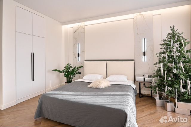 

Квартира-студия, 38,1 м², 2 кровати