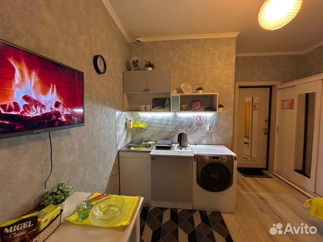

Квартира-студия, 17 м², 1 кровать