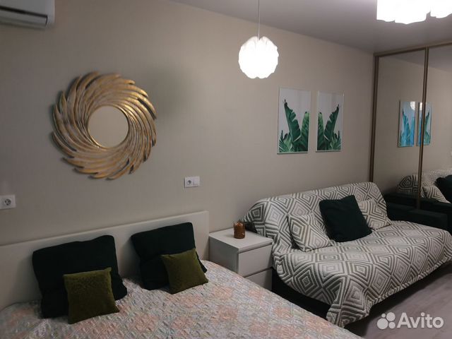 

1-к. квартира, 40 м², 3 кровати