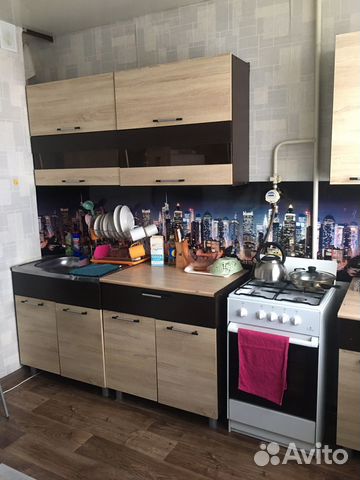 

1-к. квартира, 37 м², 2 кровати