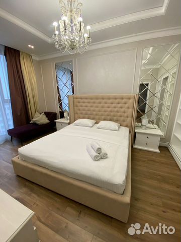 

1-к. квартира, 70 м², 2 кровати