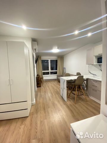 

Квартира-студия, 34 м², 2 кровати