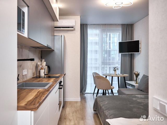 

Квартира-студия, 18 м², 2 кровати