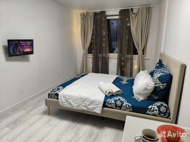

Квартира-студия, 29,5 м², 1 кровать